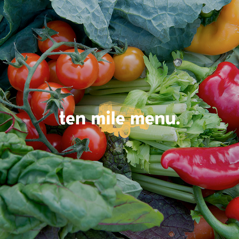 Ten Mile Menu